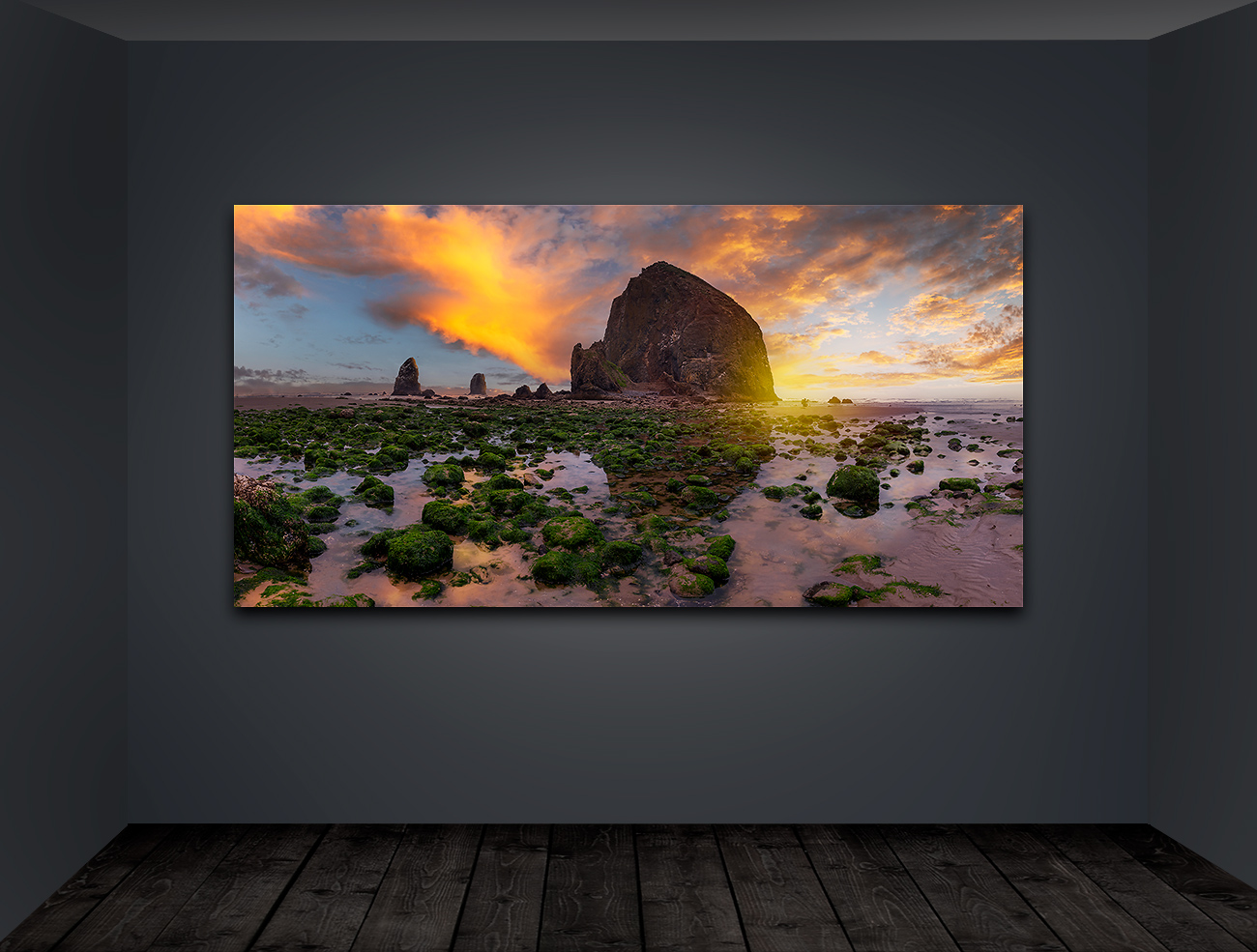 Canon Beach fine art photography framed