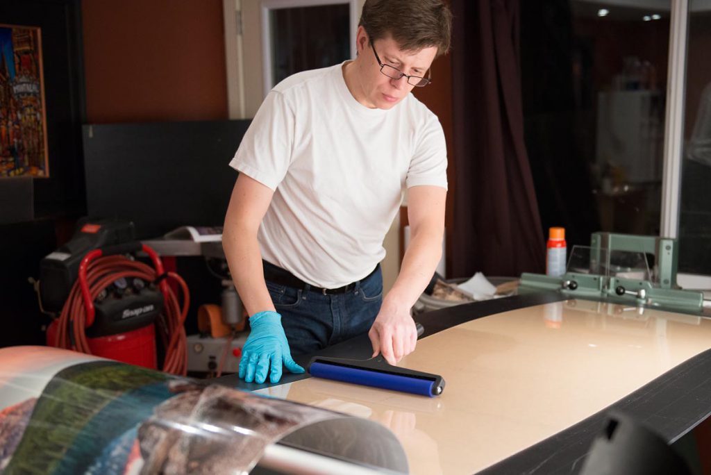 Acrylic facemount production by Alex Gubski.