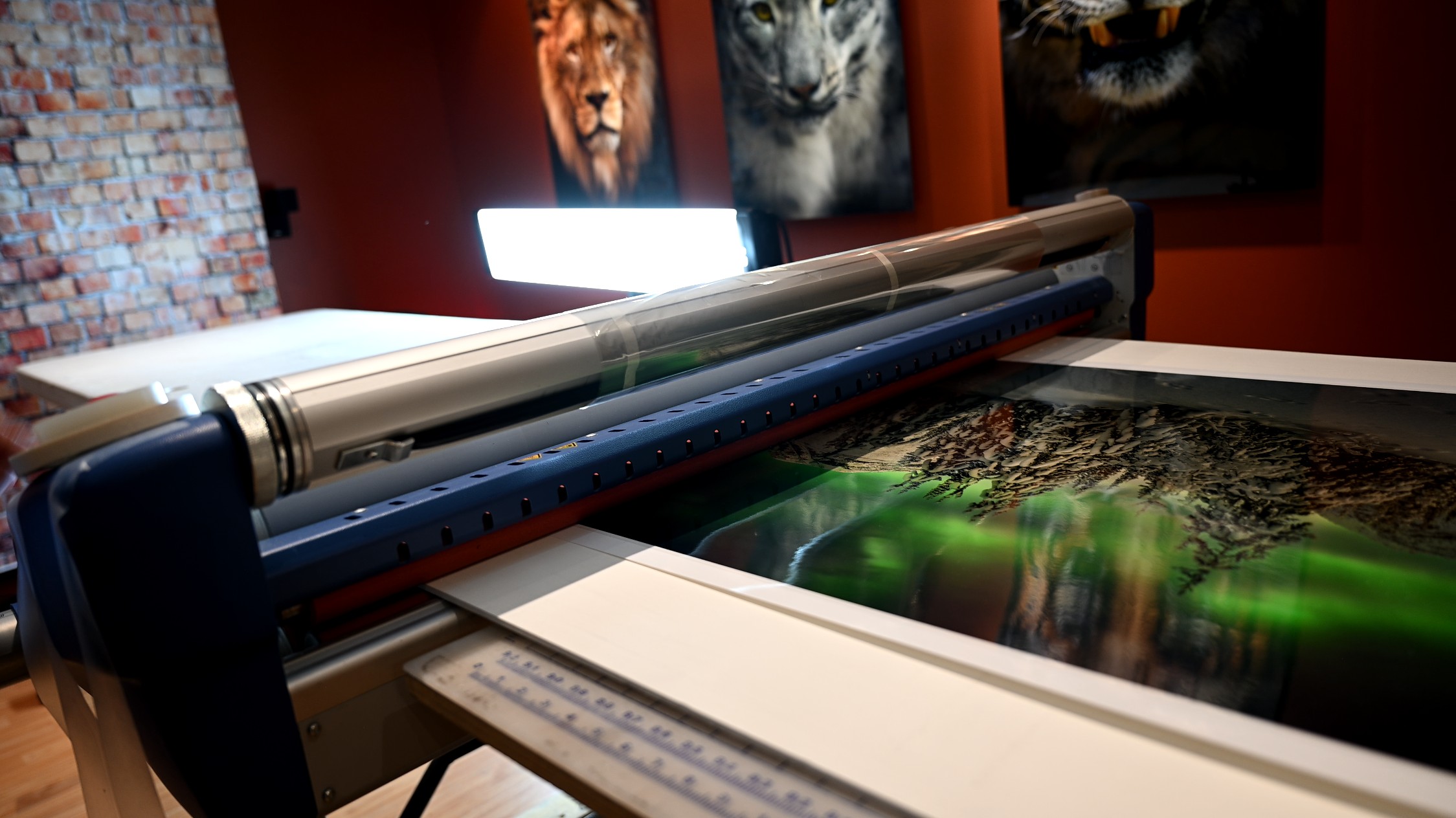 Alex Gubski Studio Acrylic Face Mount Laminator