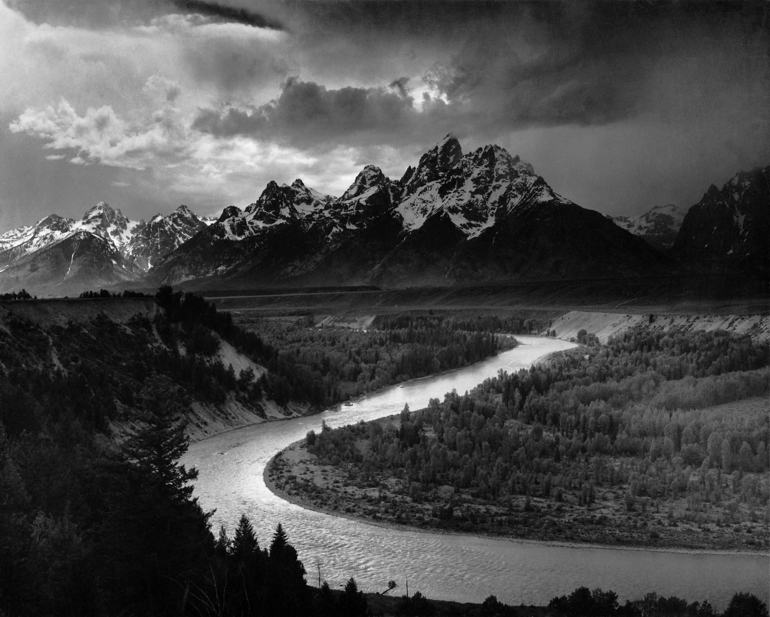 The Tetons and The Snake River