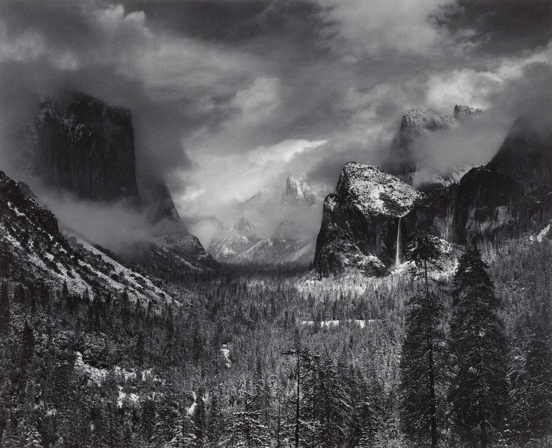 Clearing Winter Storm by Ansel Adams