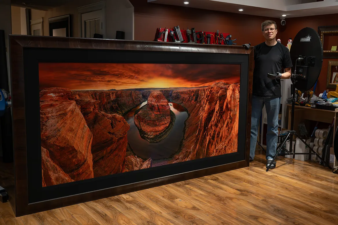 Alex Gubski hand made large-format acrylic-facemounted photo print